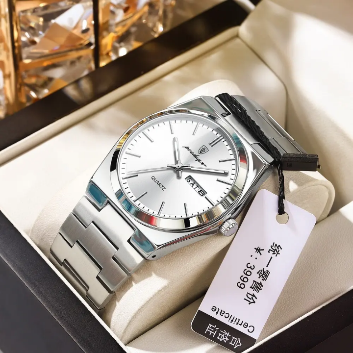 Montre Chronographe POEDAGAR Quartz : Affirme ton style avec une montre qui impose le respect