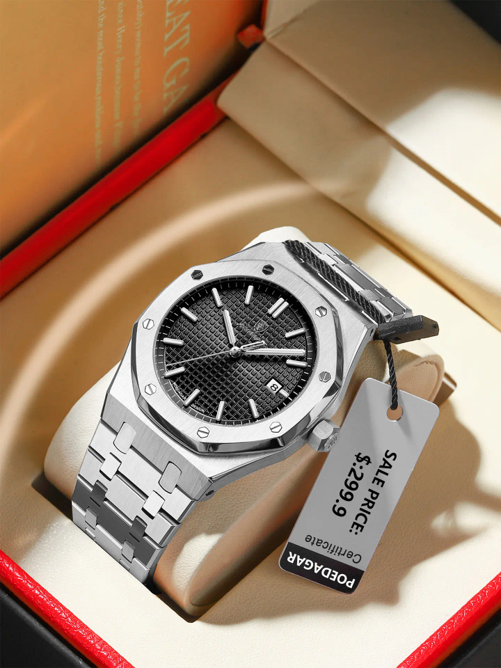 Montre Poedagar Haut de Gamme pour Homme – Élégance & Puissance au Poignet