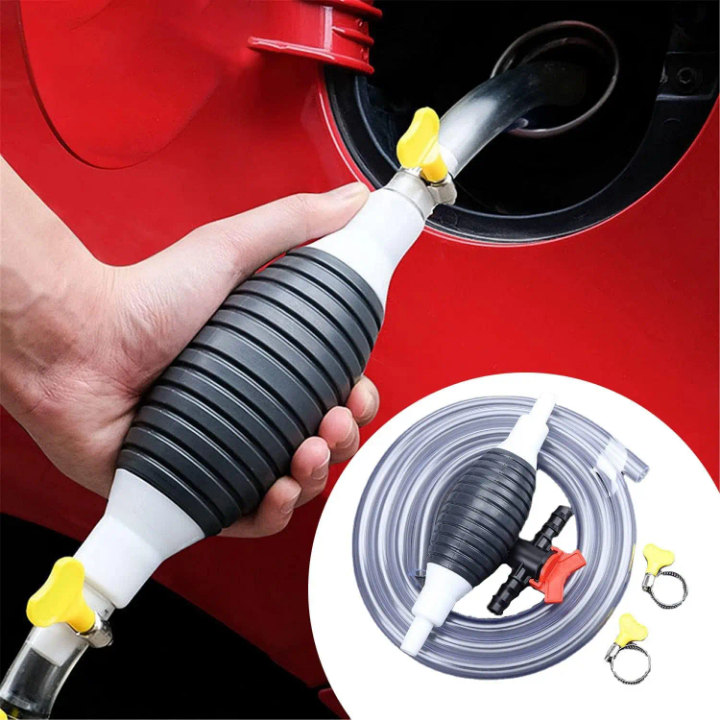Pompe à siphon manuelle : Transférez vos liquides facilement, sans effort et sans danger