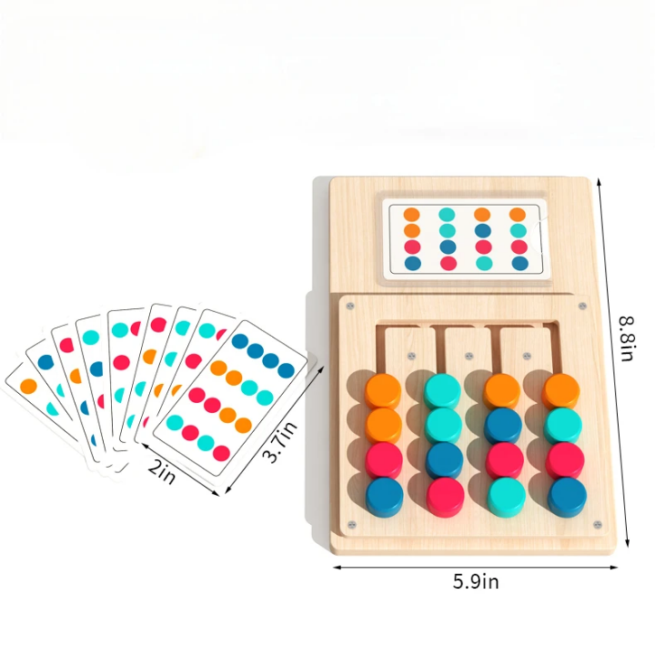 Éveil+™: Le Jeu Montessori en Bois qui Développe la Concentration, la Motricité et l'Intelligence de Votre Enfant Tout en S'Amusant !