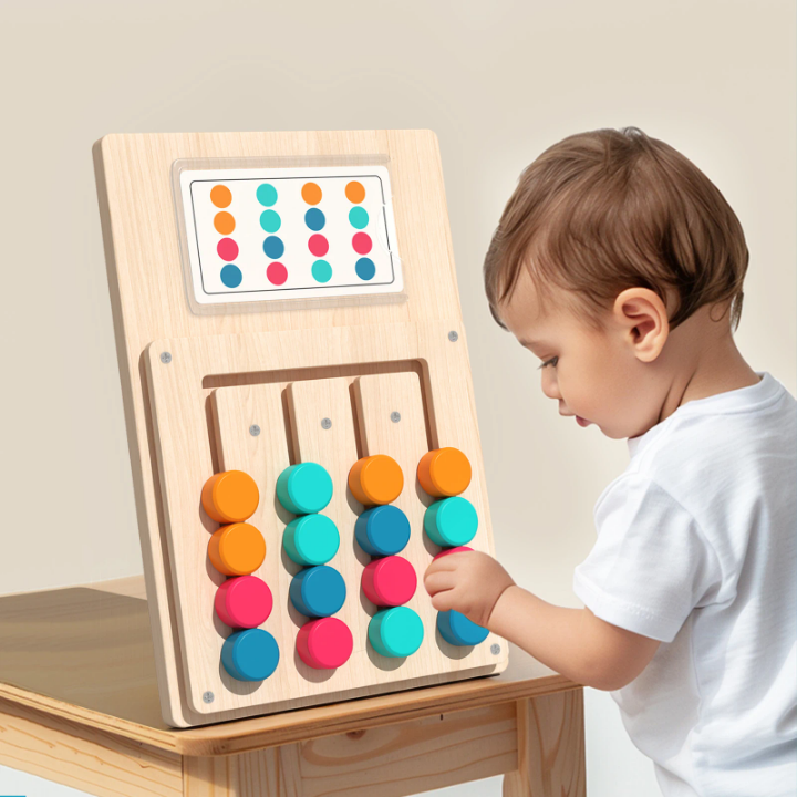 Éveil+™: Le Jeu Montessori en Bois qui Développe la Concentration, la Motricité et l'Intelligence de Votre Enfant Tout en S'Amusant !