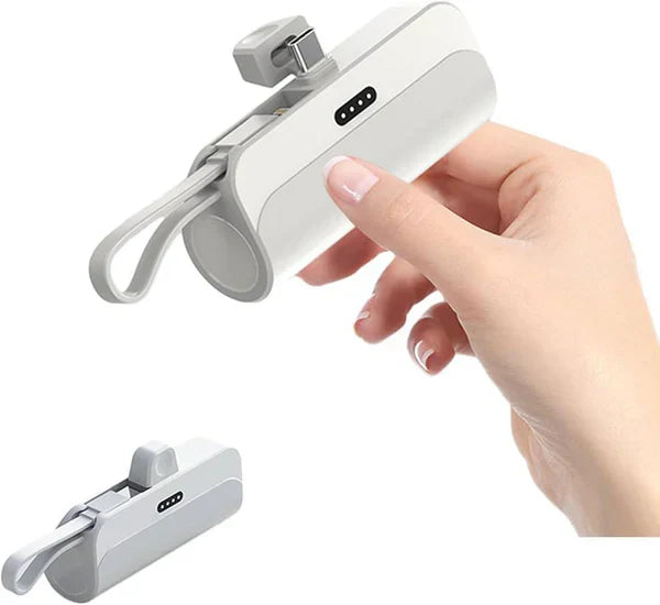 Mini power bank 2 en 1 compacte, légère et facile à transporter (tik)