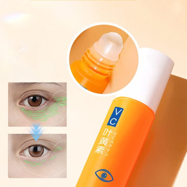 sérum réparateur anti-rides pour les yeux avec VC et lutéine, pour atténuer les poches sous les yeux et les cernes
