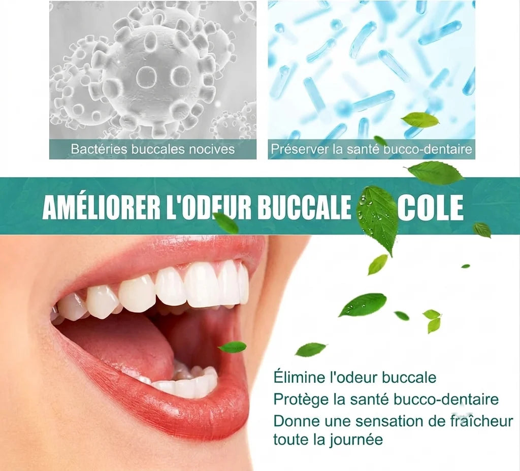 Spray Assainisseur d'Haleine à la Menthe