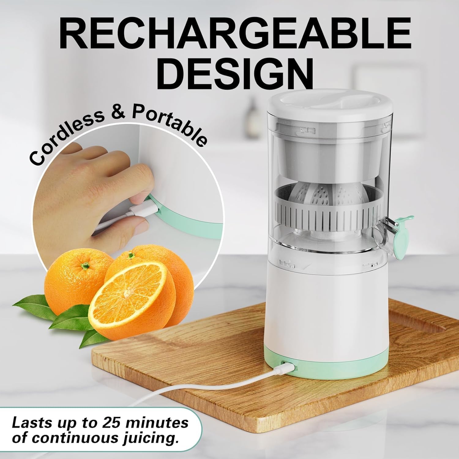 FreshJuice™ 6-en-1 - Le Presse-Agrumes Intelligent Qui Prépare Vos Jus En Quelques Secondes